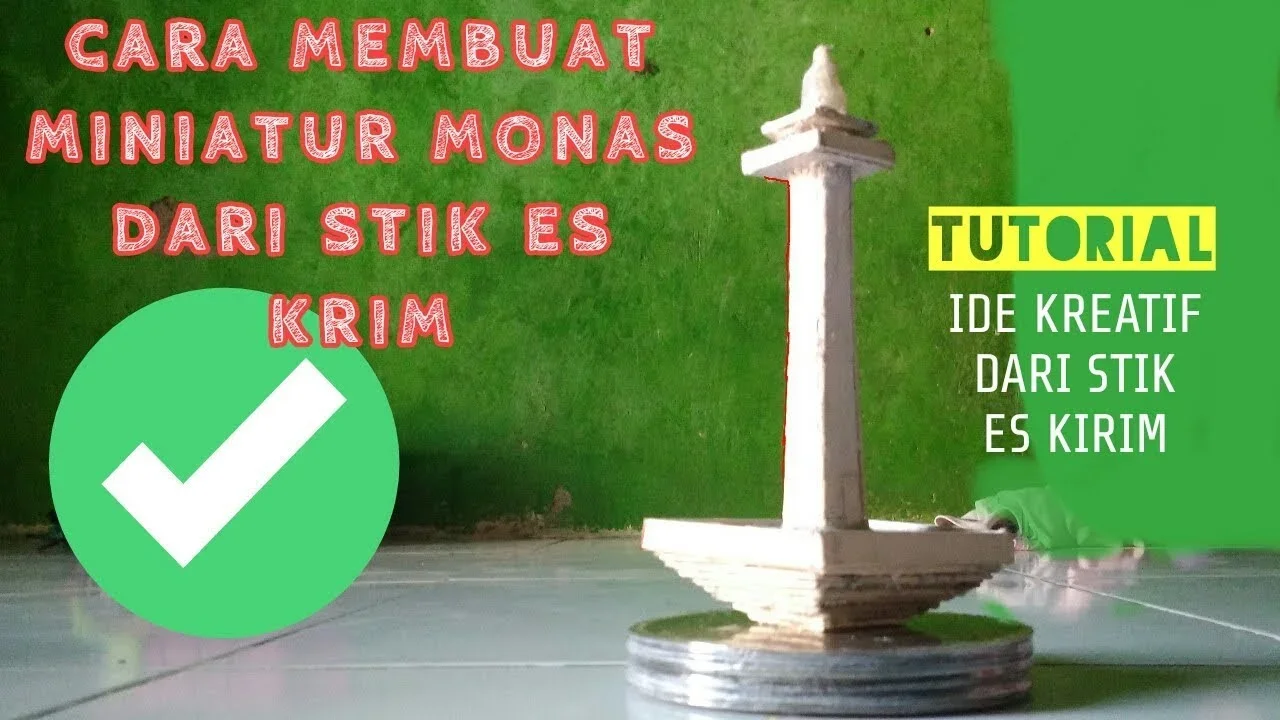 ide kreatif membuat monas