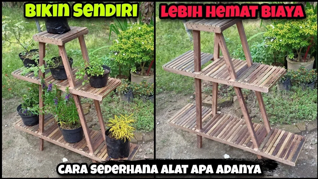 ide kreatif membuat rak sederhana