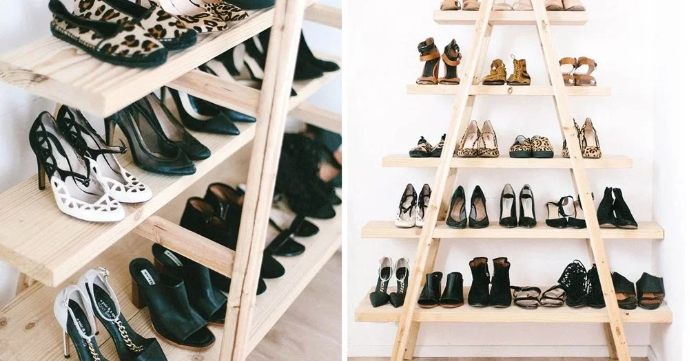 ide kreatif membuat rak sepatu di kelas