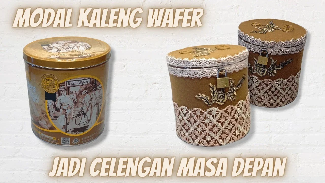 ide kreatif membuat reflika motor dari kaleng bekas