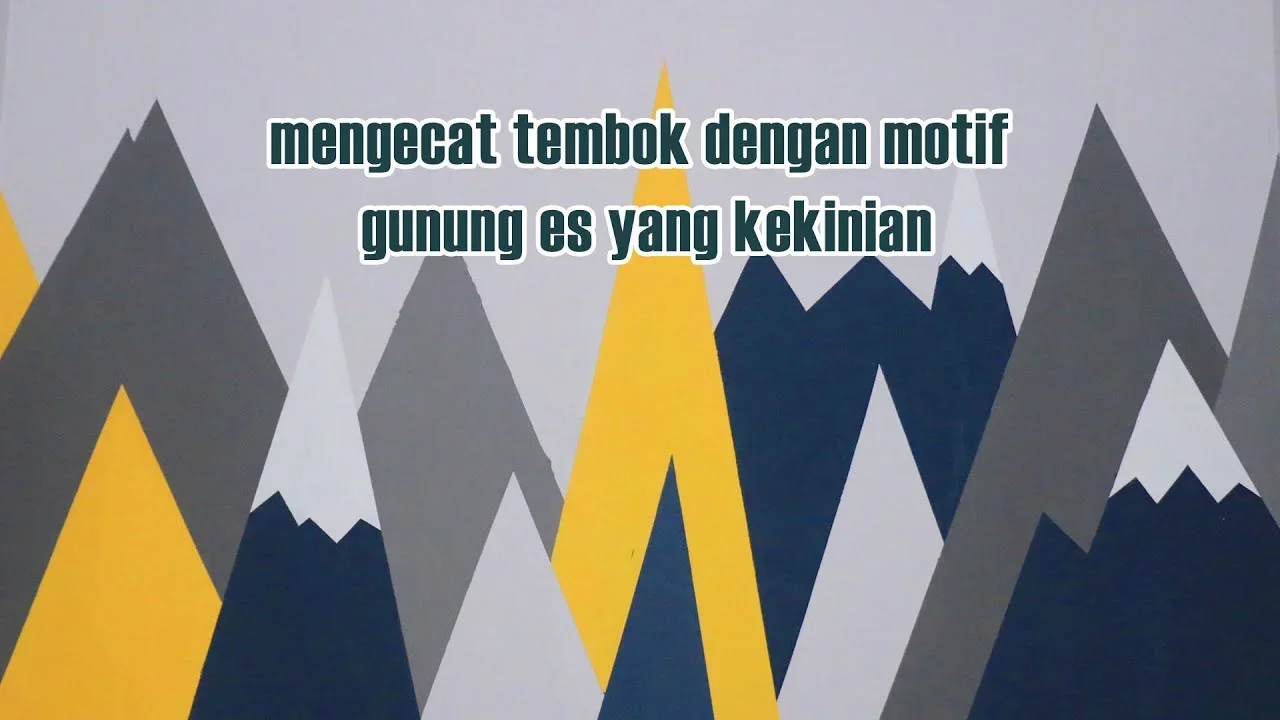 ide kreatif mengecat dinding