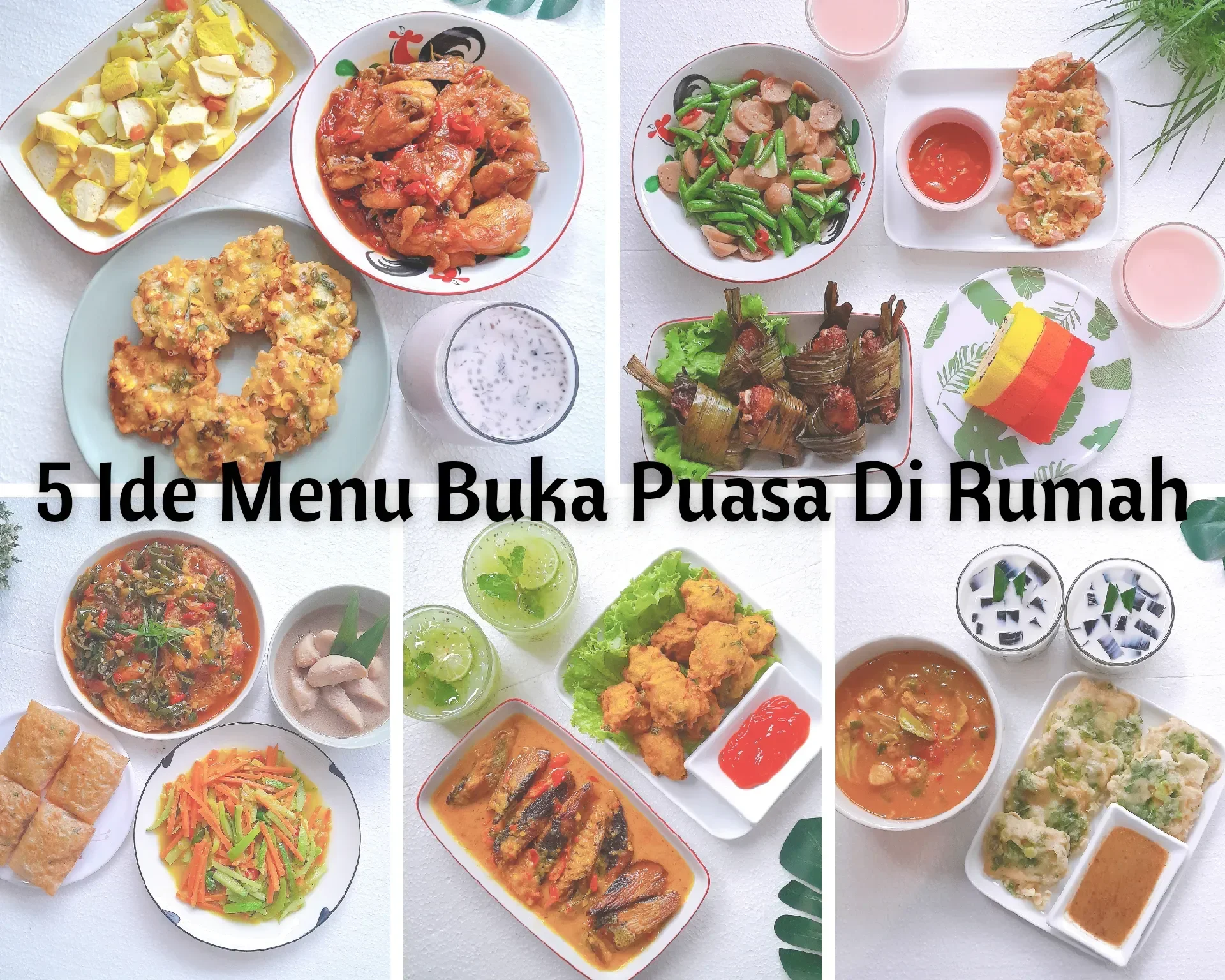 ide kreatif menu makanan buka puasa dan sahur