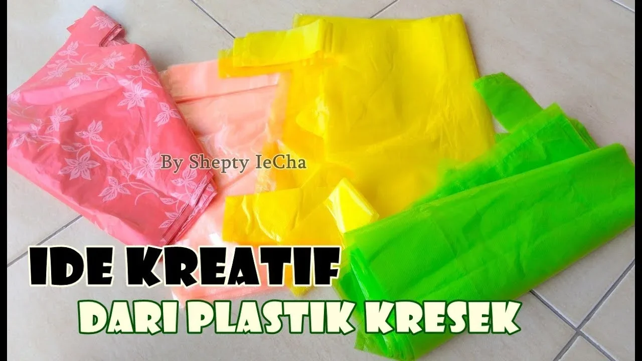 ide kreatif pasang kantong plastik ke tempat sampah