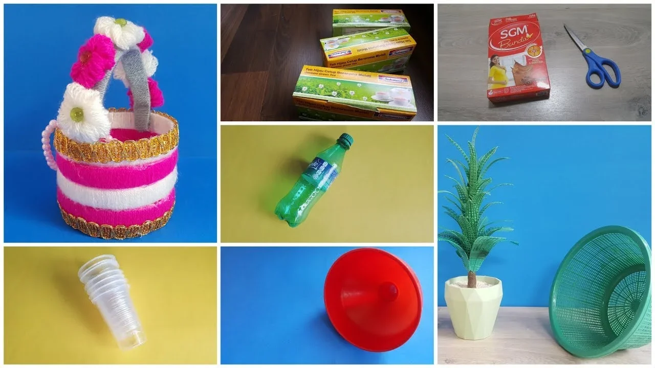 ide kreatif produk kreatif dari bahan sekitqr