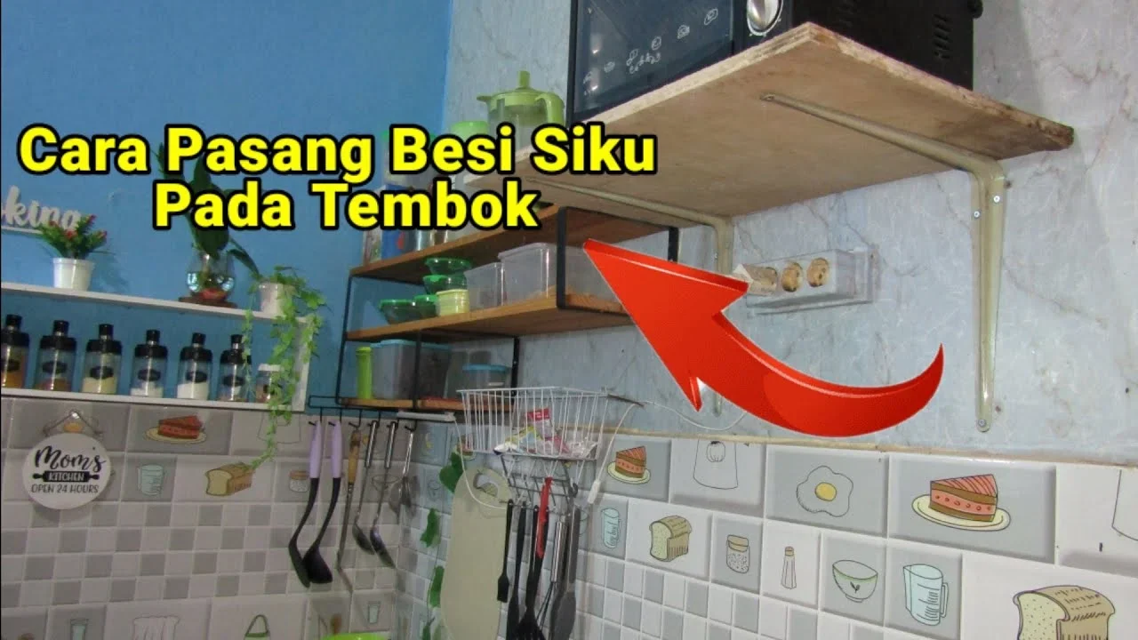 ide kreatif rak besi siku