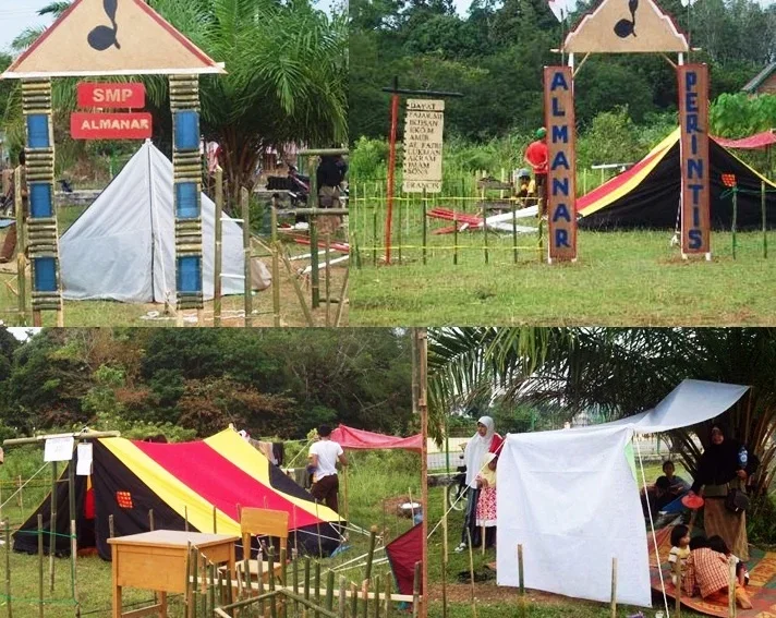 ide kreatif saat kemah pramuka