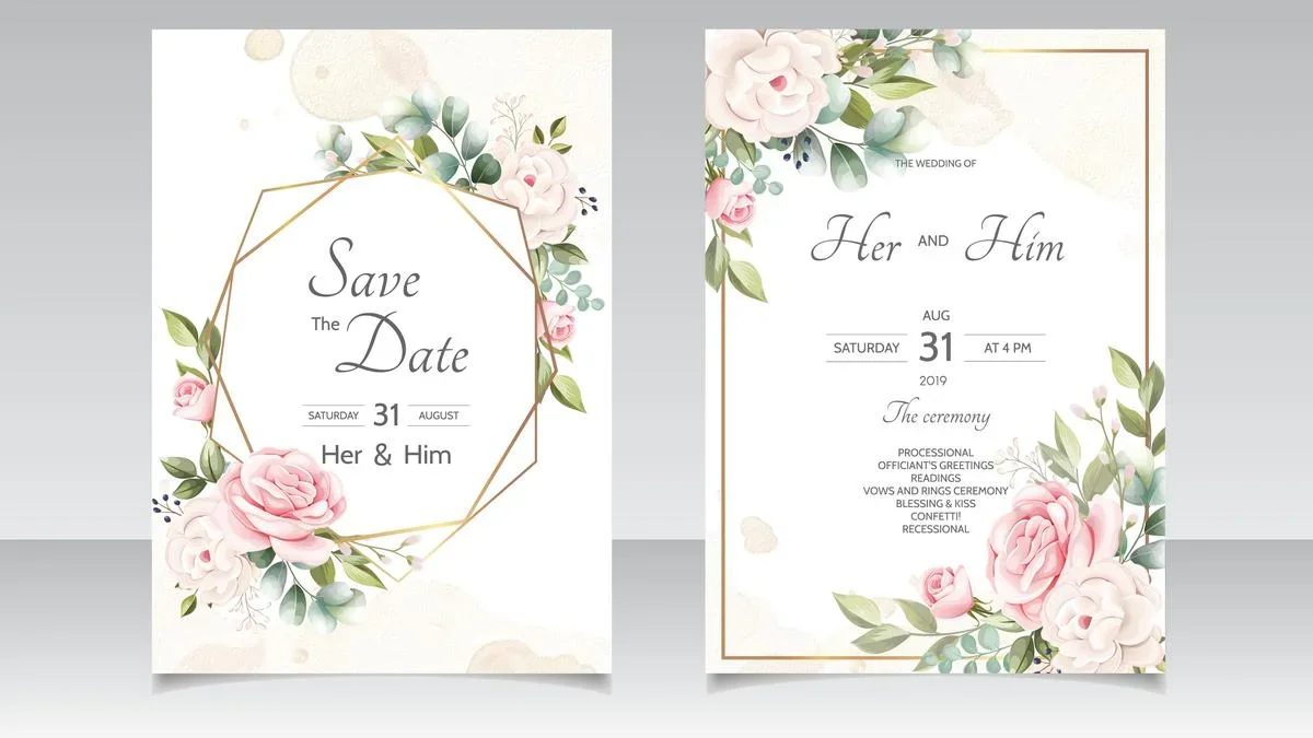 ide kreatif sederhana membuat undangan pernikahan