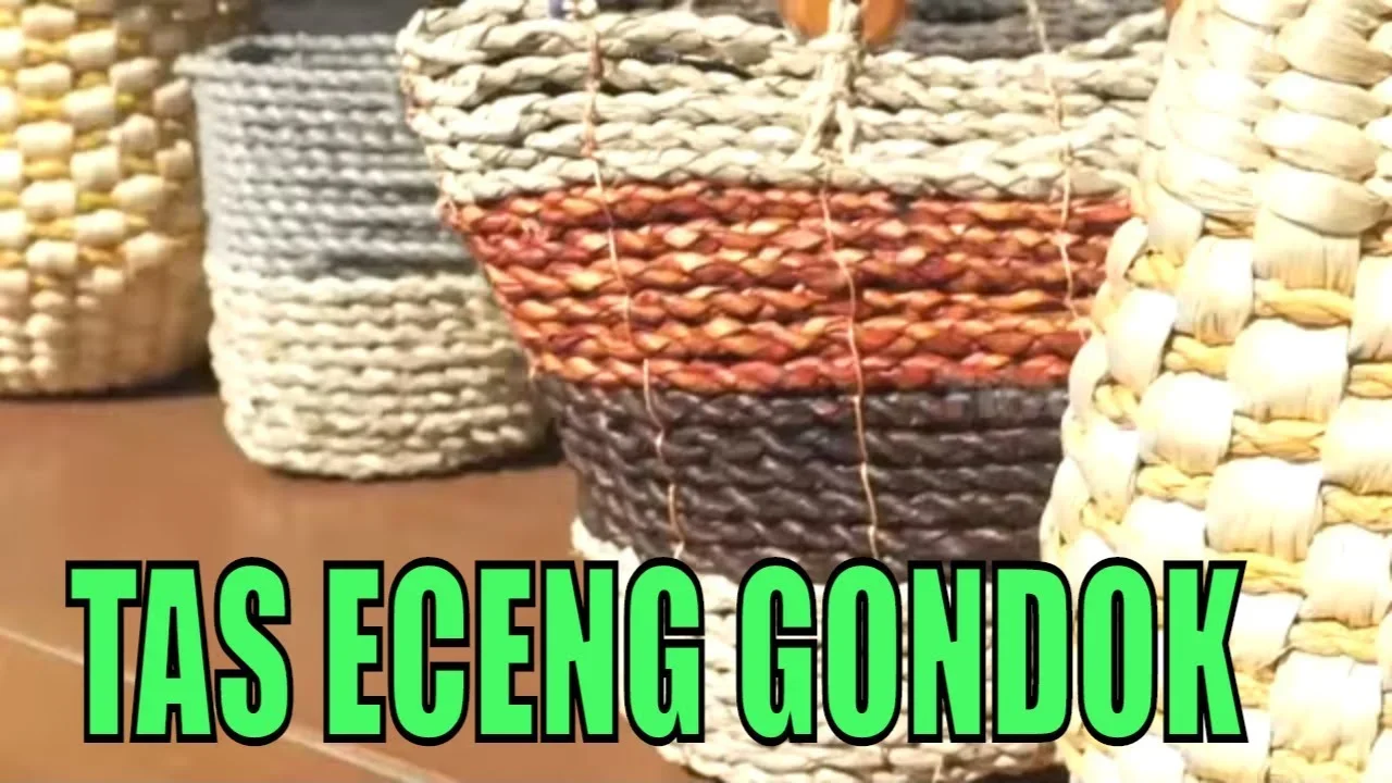 ide kreatif tas gondok