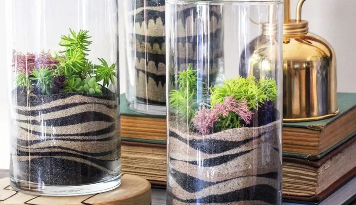 ide kreatif terarium