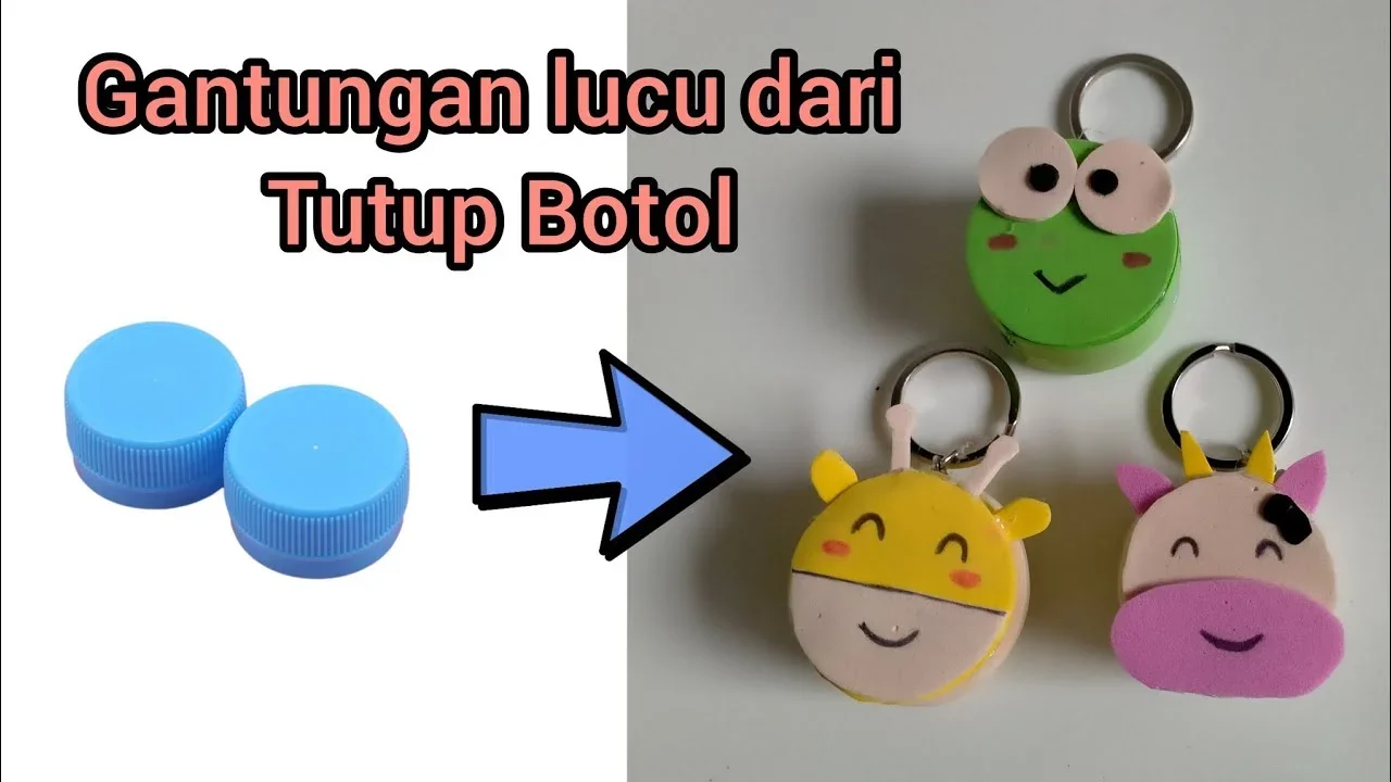 ide kreatif tutup botol saos