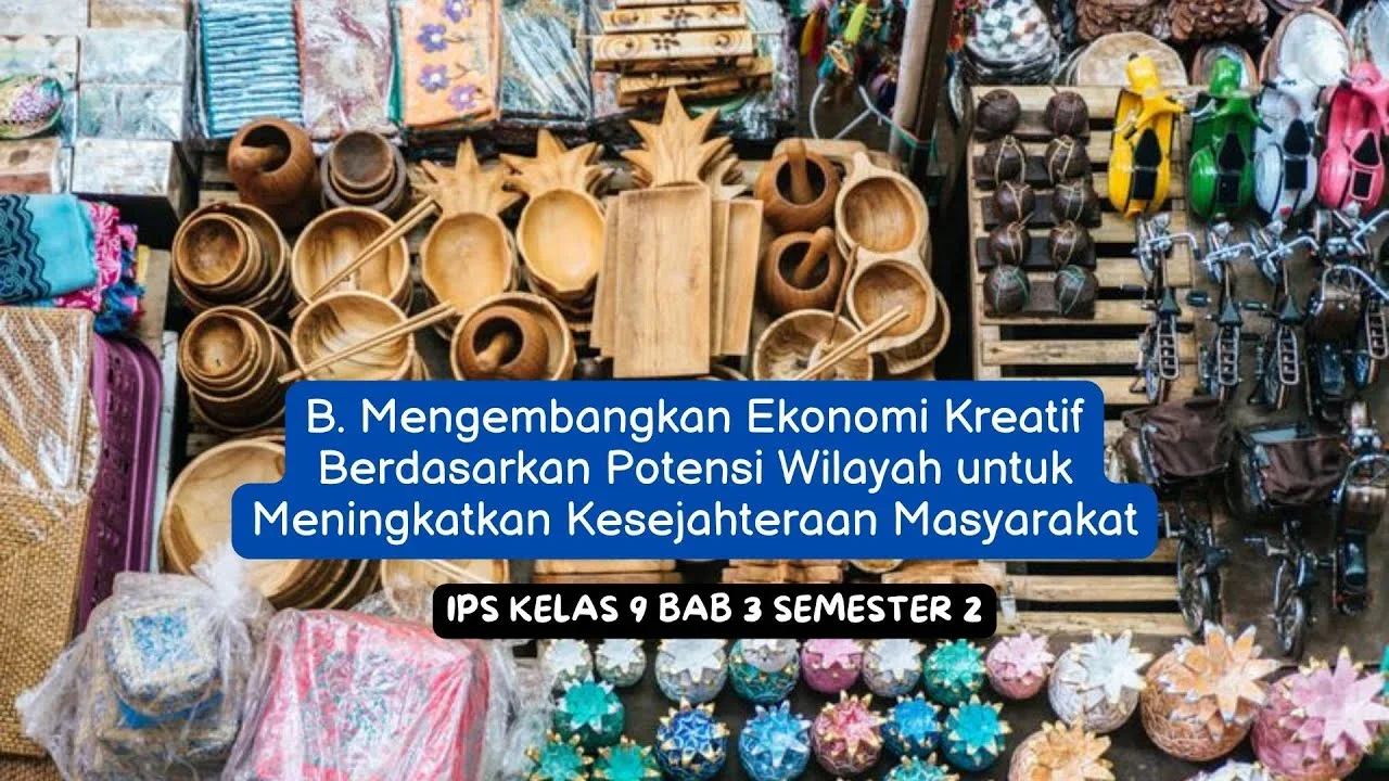 ide kreatif untuk memajukan ekonomi