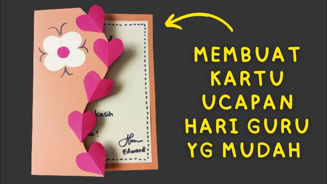 ide kreatif untuk valentine untuk guru dari murid