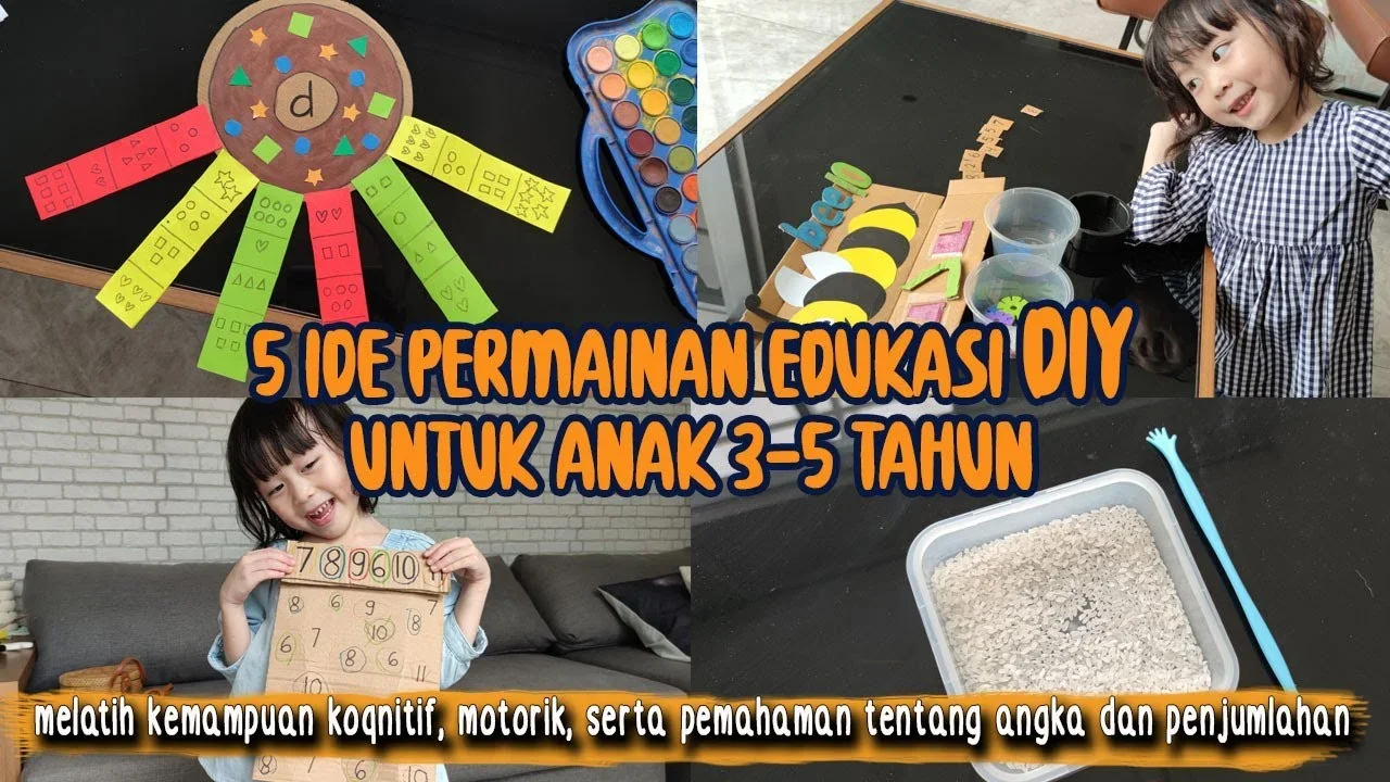ide main kreatif bersama anak