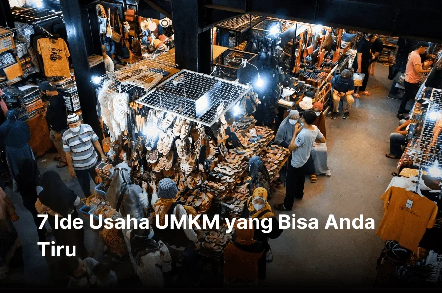 ide umkm kreatif perkotaan