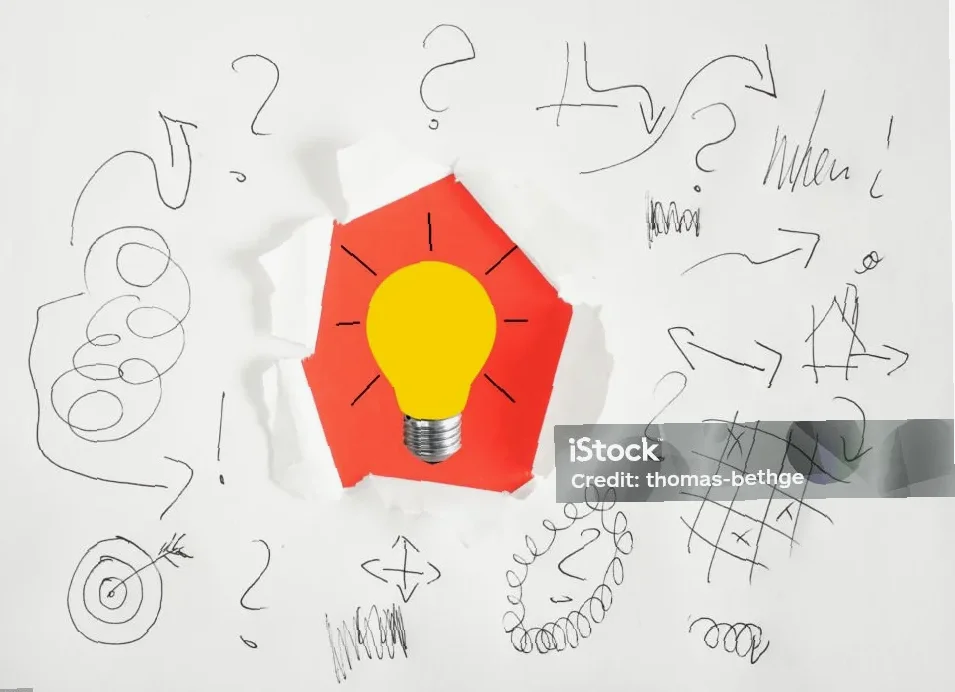 kreatif ide coretan kertas