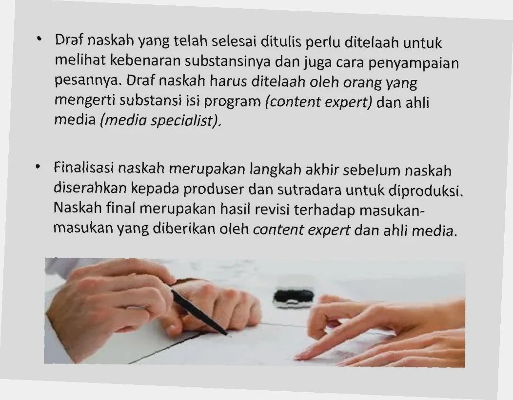 masukan terhadap penyampaian laporan srbaiknya berupa ide kreatif