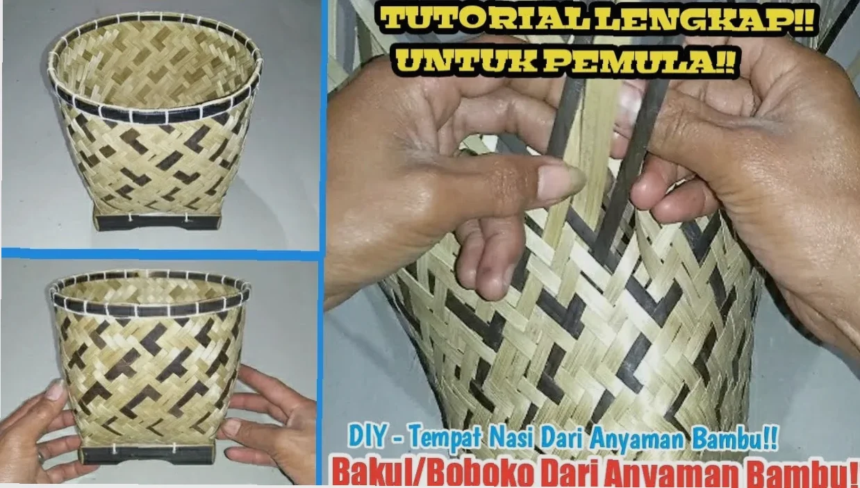 Menciptakan Komunitas Anyaman Bambu Desa Terpencil  Inspirasi Kreatif Baru